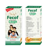 Fecof Syrup for Cough Dry Cough Throat Discomfort (100 Ml)