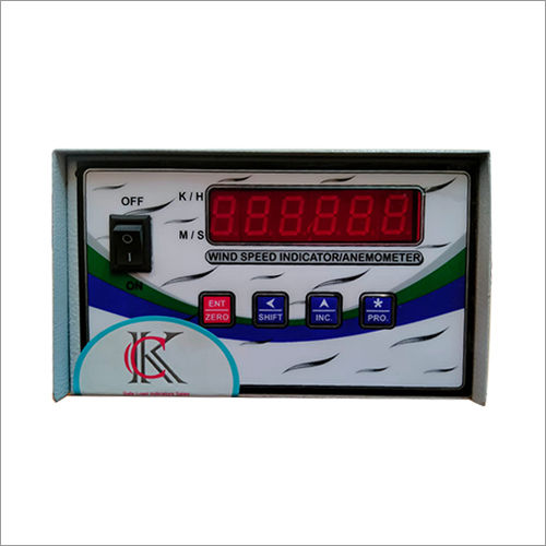 Stainless Steel Led Display Wireless Wind Speed Meter For Crane