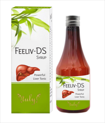 Feeliv DS Syrup for Hepatic Disorder Indigestion Loss of Appetite Liver Problems
