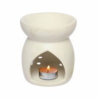 Asian Aura Ceramic Aromatic Oil Diffuser with 2 oil bottles AA-CB-0029W