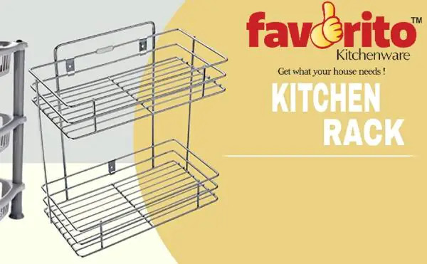 Multipurpose Wall Mounted Storage Rack