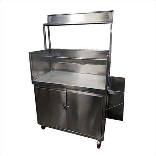 Silver Kitchen Food Service Counter