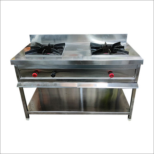 Semi Automatic 2 Burner Indian Gas Range