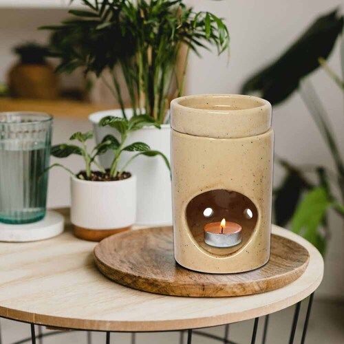 Asian Aura Ceramic Aromatic Oil Diffuser with 2 oil bottles AA-CB-0030C