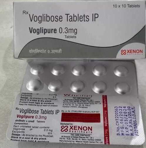0.3mg Voglibose Tablets IP