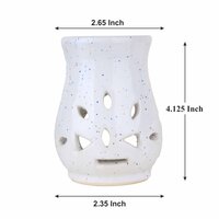 Asian Aura Ceramic Aromatic Oil Diffuser with 2 oil bottles AA-CB-0031W