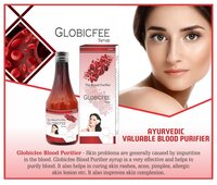 Globicfee Blood Purifier Syrup 200 Ml for Eczema Dermatitis Nail Acne Diuresis Acne Pimples