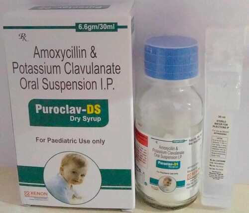 Powder Amoxycillin And Potassium Clavulanate Oral Suspension I.p.