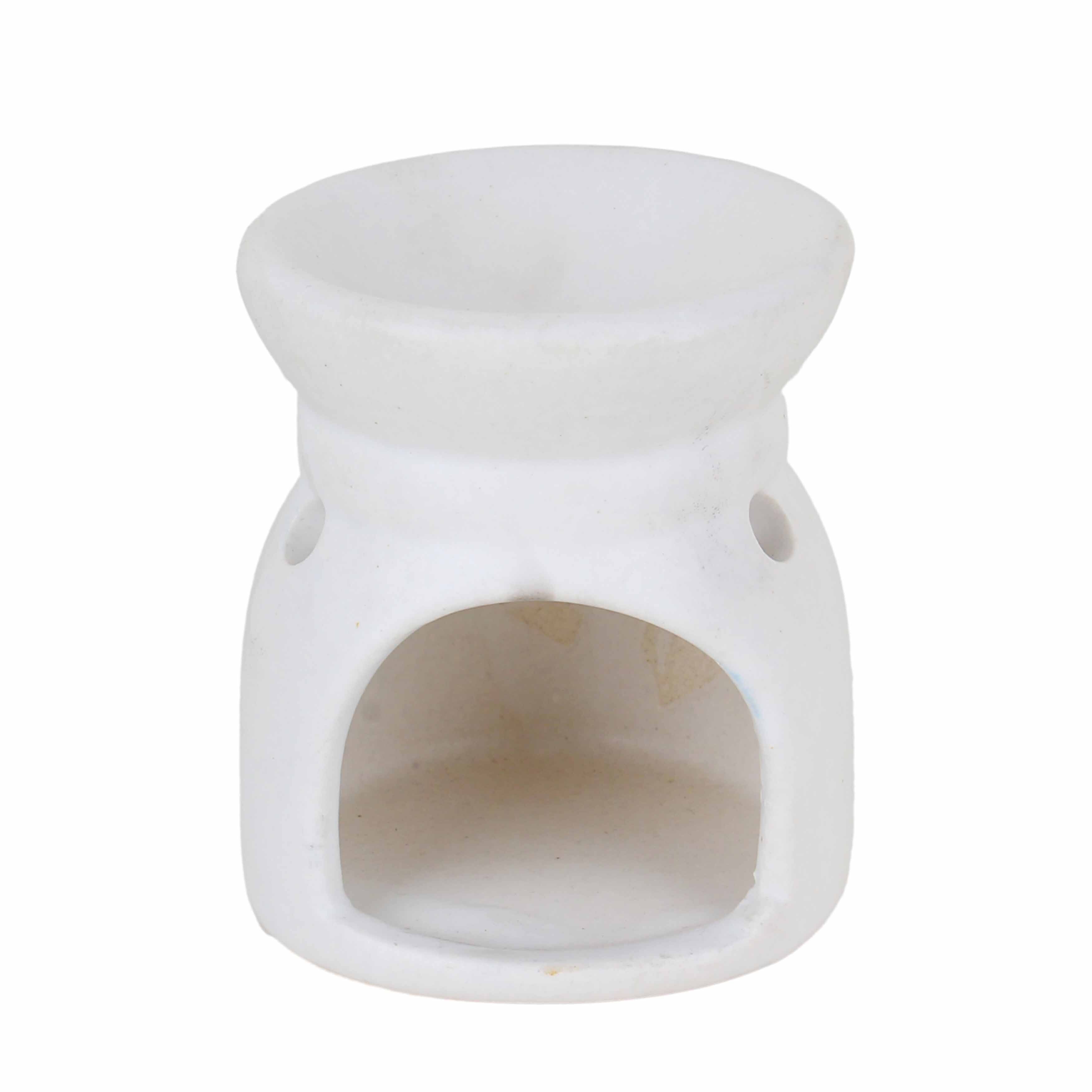 Asian Aura Ceramic Aromatic Oil Diffuser with 2 oil bottles AA-CB-0032W
