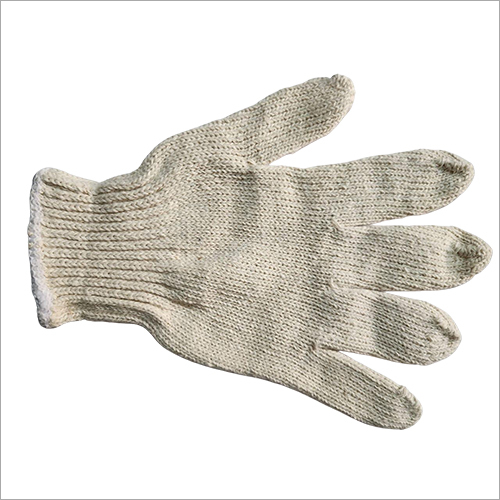 Printed Plain Cotton Knitted Hand Gloves