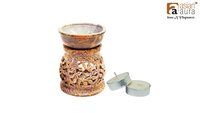 Asian Aura Ceramic Aromatic Oil Diffuser with 2 oil bottles AA-CB-0039