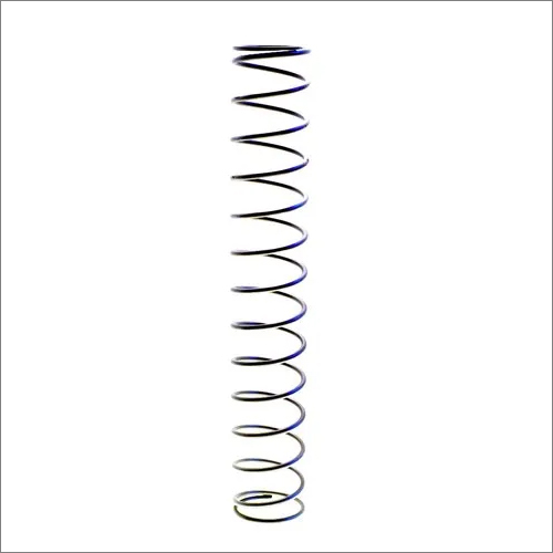 Silver Steel Coil Spring