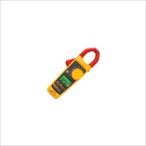 Yellow And Red Clamp Meter