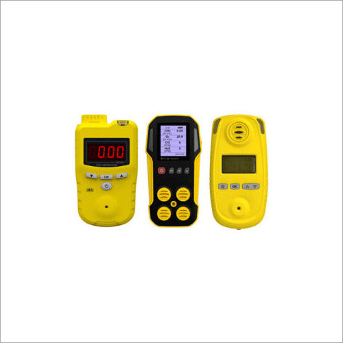 Yellow Portable Multigas Detector