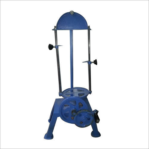 Blue Hand Operated Sieve Shaker