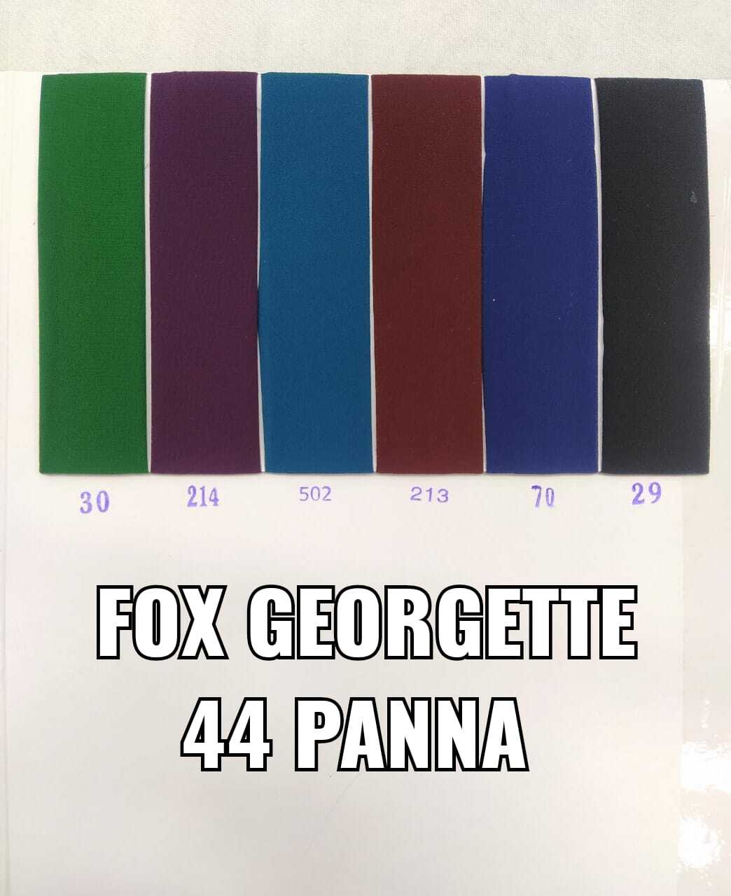 fox georgette