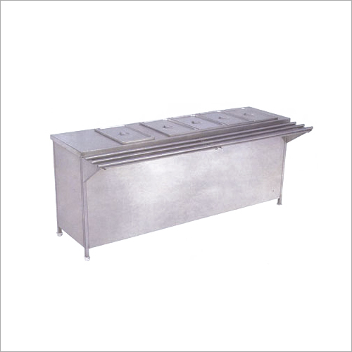 Bain Marie With Tray Slide Application: Steel Kitchen Equipment