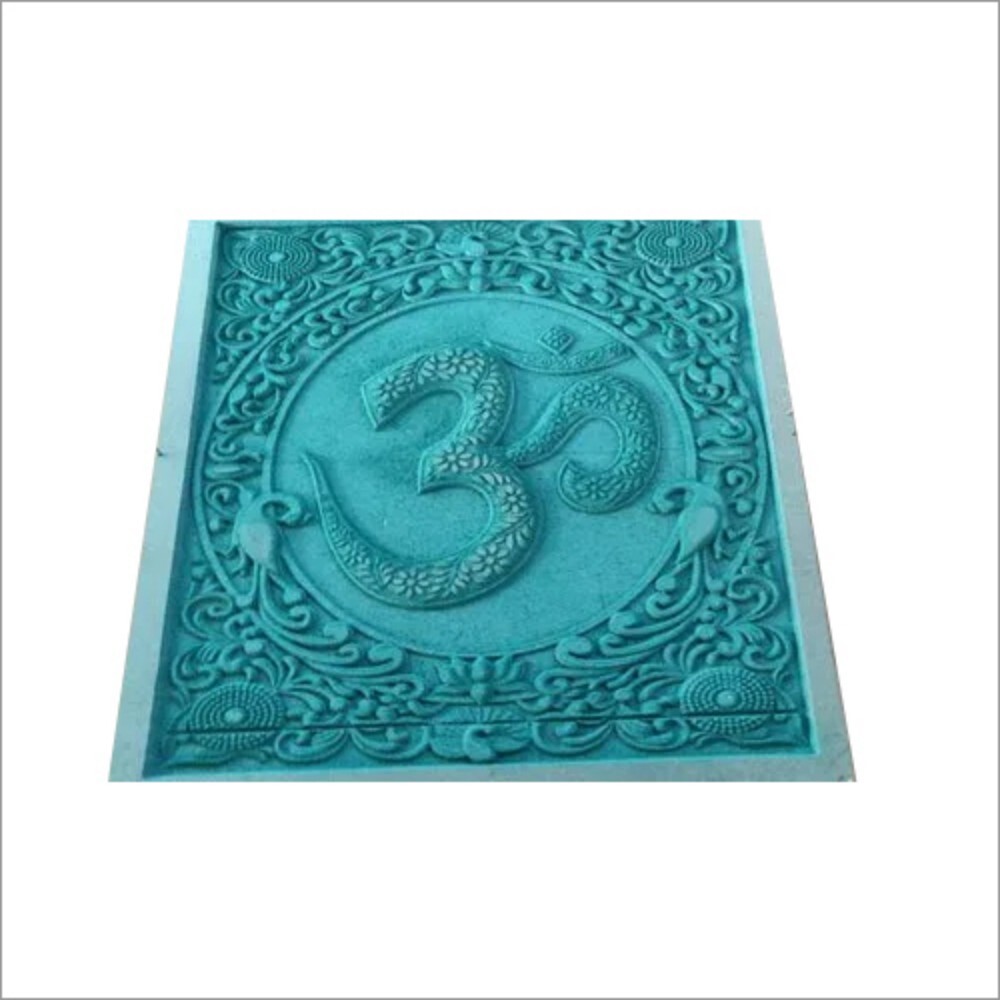 Decorative Mdf Carving Panel - Color: Green