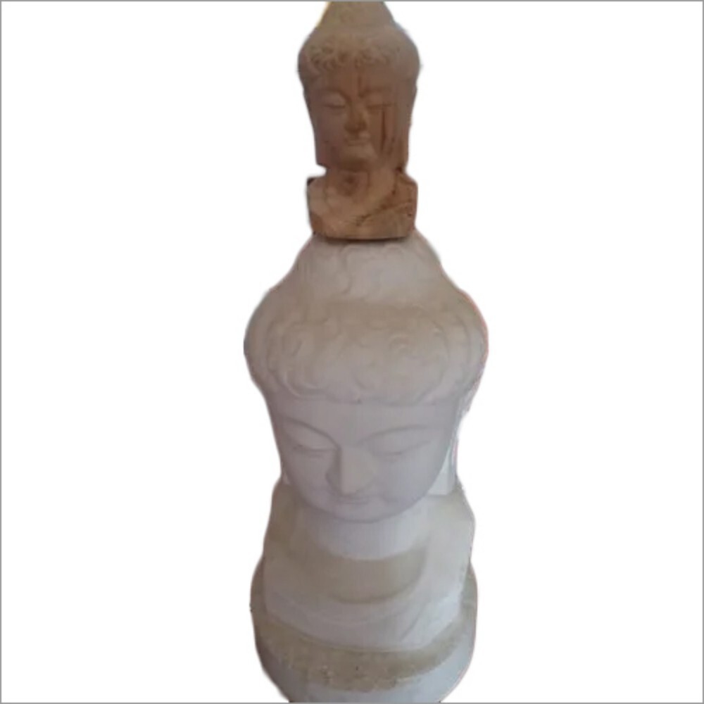 Eps Lord Buddha Carving Service - Color: White