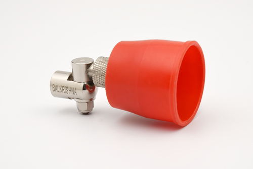 Brass Hat Nozzle - Silver Finish | Warranty Included, Durable Design for Reliable Performance