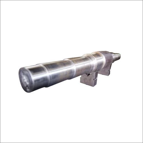 Silver Mild Steel Crusher Shaft