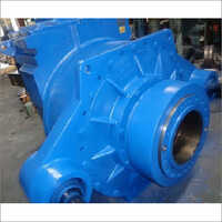Cast Iron Wind Mill Gear Box - Available In Various Sizes, Cylindrical Gears For Smooth Operation, Corrosion Resistant And Weatherproof, Sleek Blue Finish