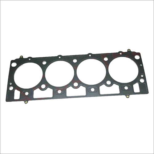 Mahindra Scorpio CRDI Cylinder Head Gasket - Rubber Material, Various Sizes, Black Color | Flat Gasket Design, High-Quality Industrial Usage