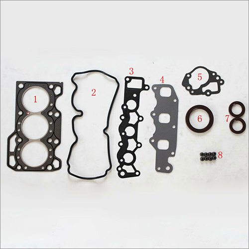 DAEWOO MATIZ Cylinder Head Gasket - Flat Gasket, Different Sizes Available | High Quality, Black, Custom Hardness for Industrial Use