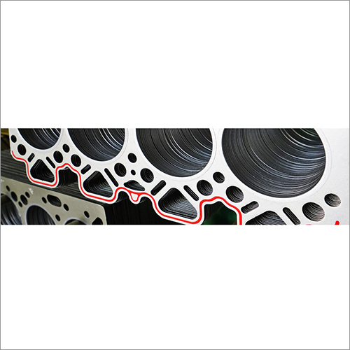 Perkins Cylinder Head Gasket - Metal | Different Size, Silver Finish for Industrial Applications