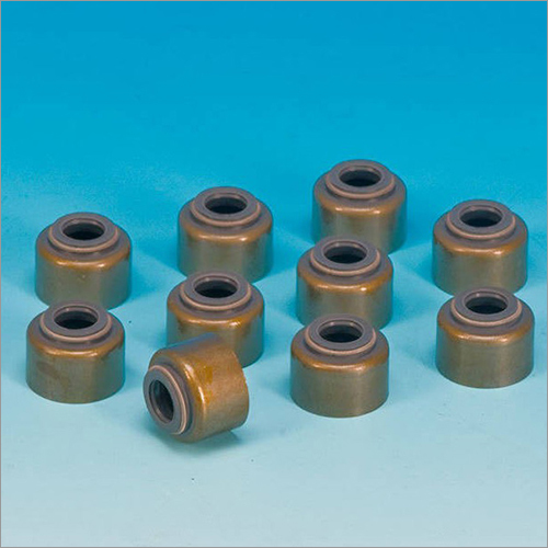 Valve Stem Seal - Poly Special Material, Different Sizes Available, Brown Color, Round O-Ring Style for Industrial Usage