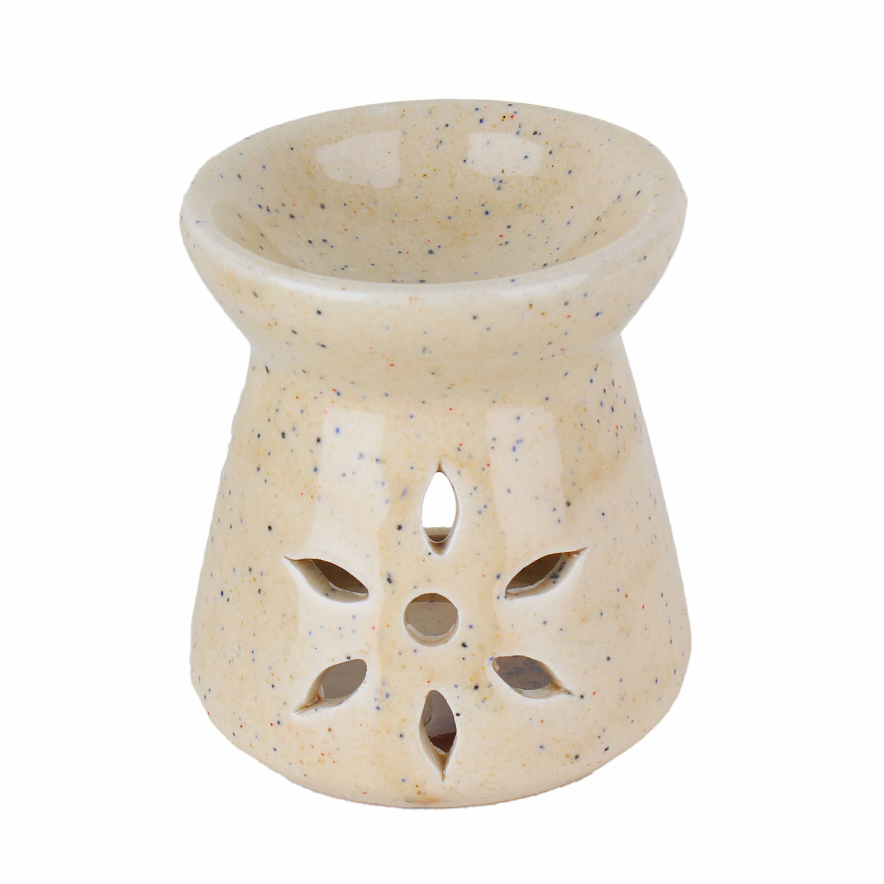 Asian Aura Ceramic Aromatic Oil Diffuser with 2 oil bottles AA-CB-0043B