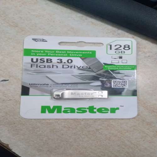 MASTER 128 GB USB 3.0 FLASH DRIVE