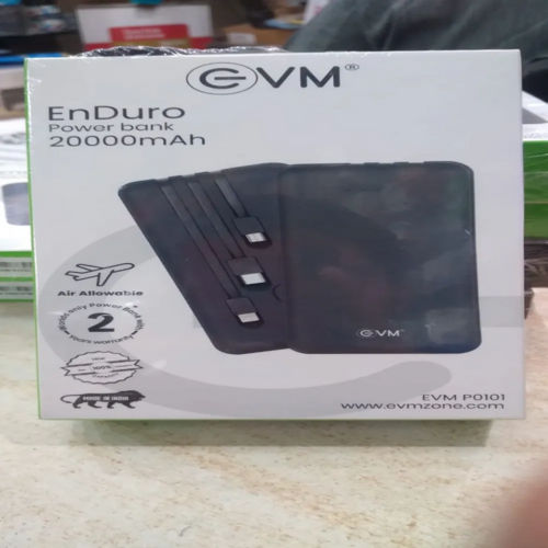 Evm Enduro Power  Bank 20000mah  Evmp0101