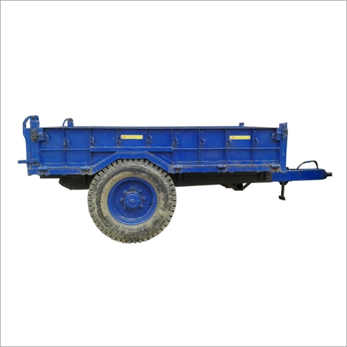 Blue Hydraulic Trailer