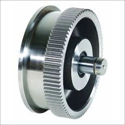 Forged Steel Crane Geared Wheel For Eot Crane - Application: Storage Yard