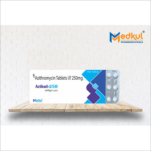 Azithromycin Tablets I.P. 250mg.