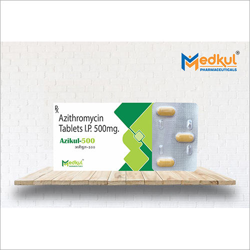 Azithromycin Tablets I.P. 500mg.