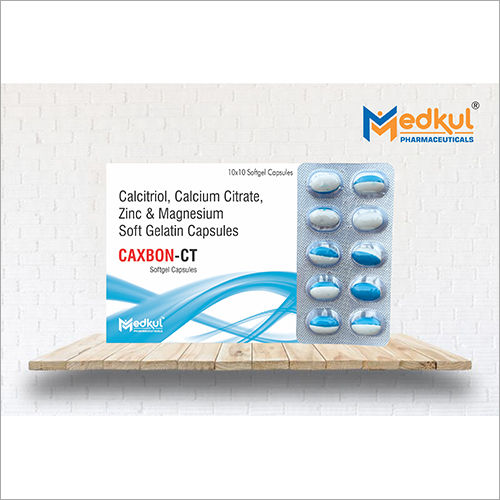 Calcitriol Calcium Citrate Zinc And Magnesium Soft Gelatin Capsules