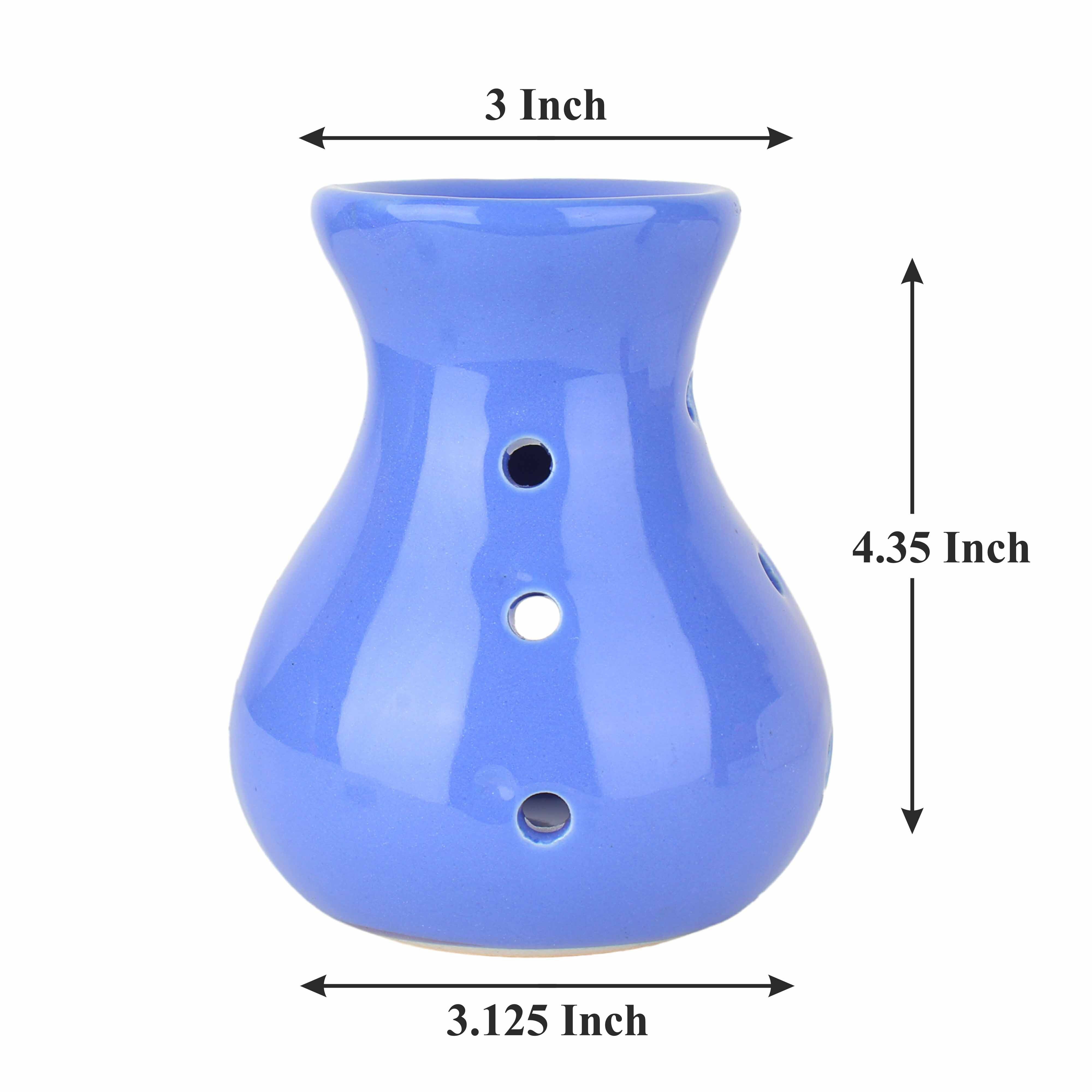 Asian Aura Ceramic Aromatic Oil Diffuser with 2 oil bottles AA-CB-0046