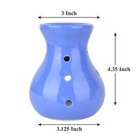 Asian Aura Ceramic Aromatic Oil Diffuser with 2 oil bottles AA-CB-0046