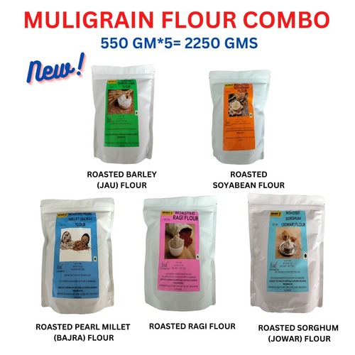 Roasted Multigrain Flour Combo Grade: Edible