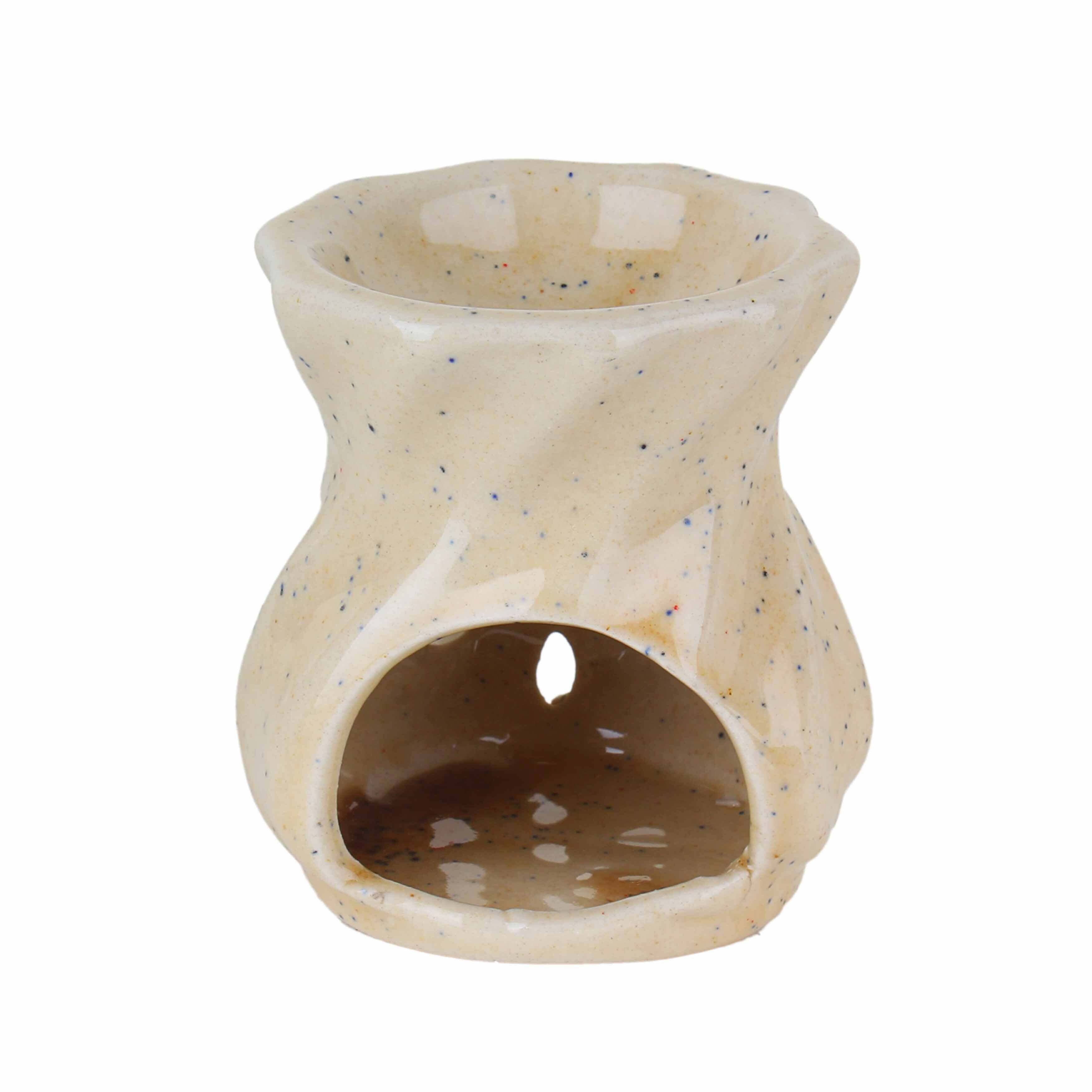 Asian Aura Ceramic Aromatic Oil Diffuser with 2 oil bottles AA-CB-0047