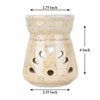 Asian Aura Ceramic Aromatic Oil Diffuser with 2 oil bottles AA-CB-050