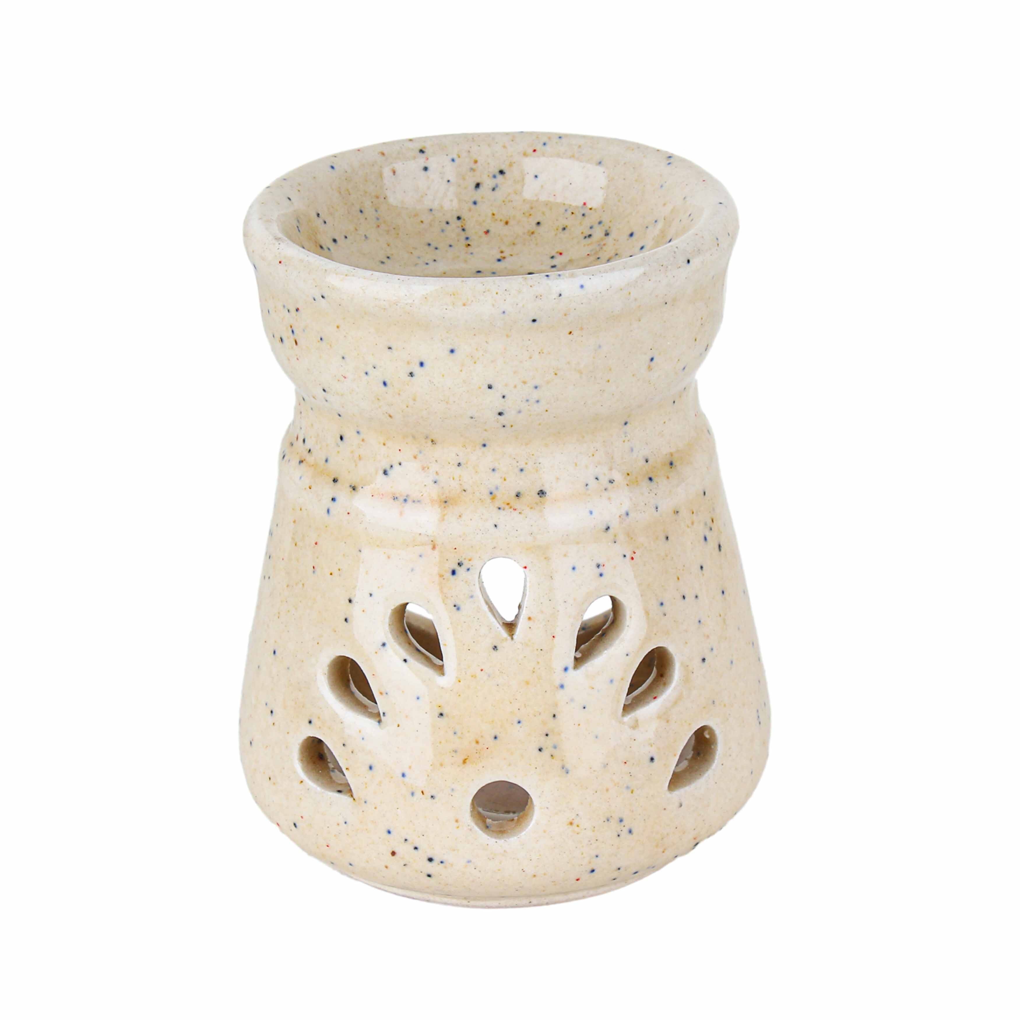 Asian Aura Ceramic Aromatic Oil Diffuser with 2 oil bottles AA-CB-050