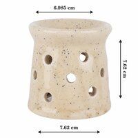 Asian Aura Ceramic Aromatic Oil Diffuser with 2 oil bottles AA-CB-0051