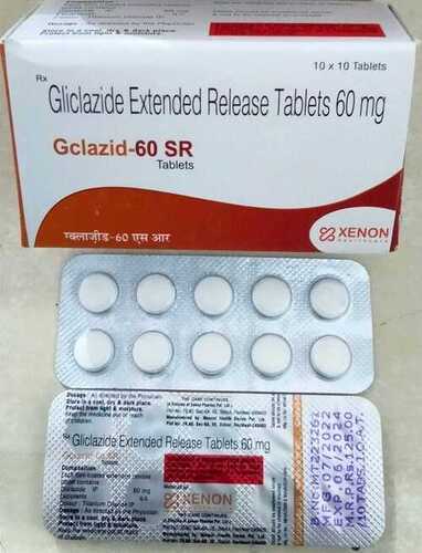 60 Mg Gliclazide Extended Release Tablets