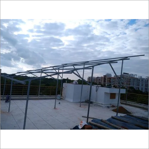GI Solar Module Mounting Structure