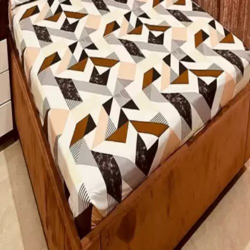 Cotton King Size Floral Fitted Bedsheets