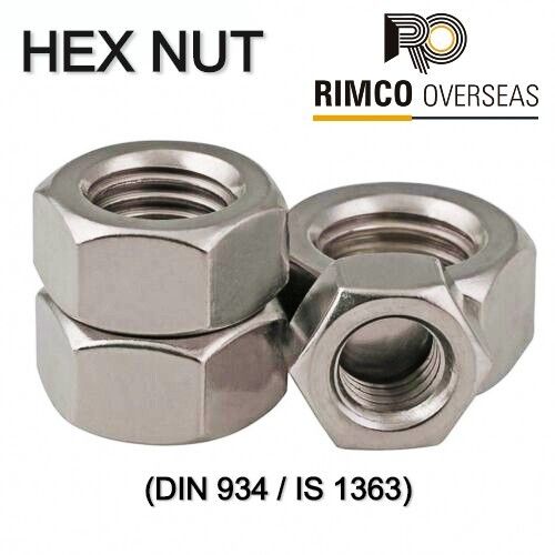 Stainless Steel Hex Nut