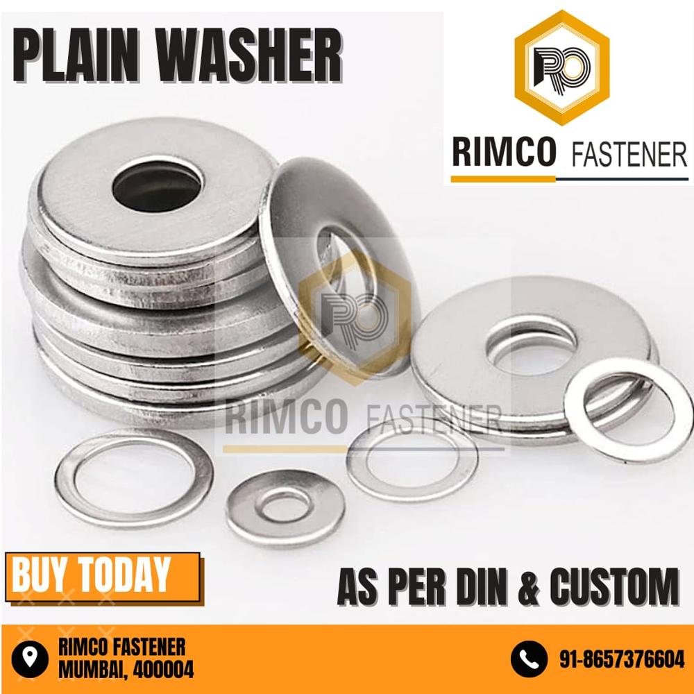 Stainless Steel Plain Washer
